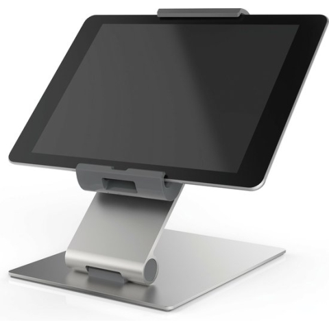 Durable tablethouder - Zilver - 360° draaibaar - Anti-diefstal beveiliging