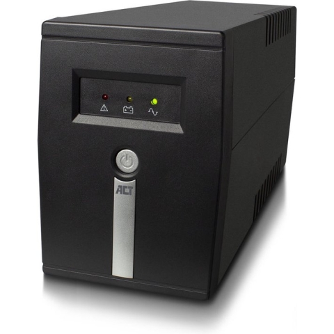 ACT UPS Noodstroom 600VA/360W – 1x stopcontact, 1x C13 - Line Interactive – AC2305