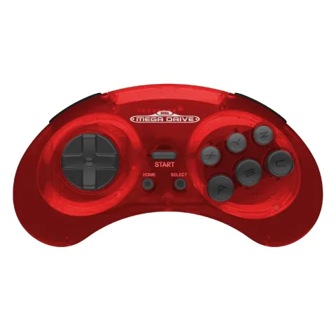 Retro-Bit - SEGA MD 2.4G Crimson Red