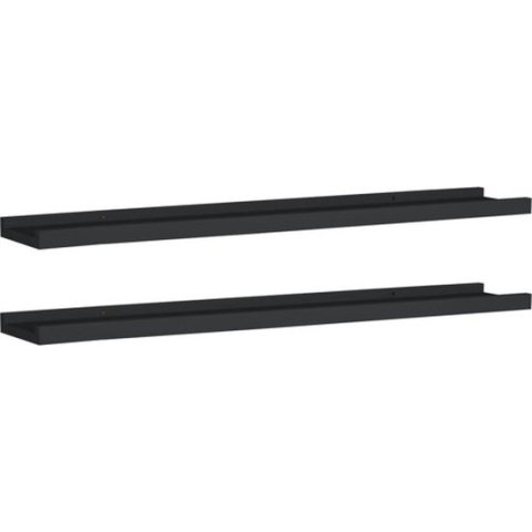 vidaXL-Fotoplanken-2-st-80x9x3-cm-MDF-zwart