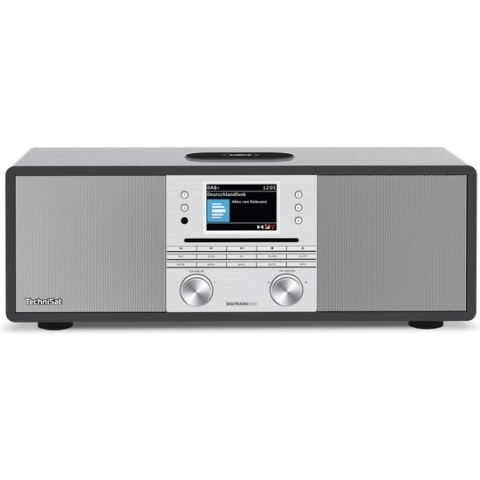 TechniSat DIGITRADIO 650 internet radio - DAB+ - FM - Bluetooth - Wi-Fi - Antraciet/Zilver
