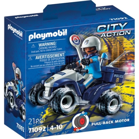 PLAYMOBIL City Action Politie Speed Quad - 71092