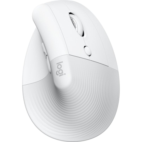 Logitech Lift - Verticale ergonomische muis - Rechtshandig - Wit
