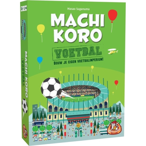 White Goblin Games Machi Koro spel Voetbal editie - basisspel - dobbelspel