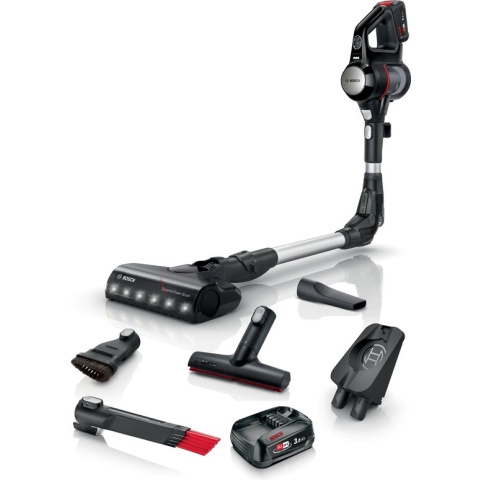 Bosch BCS712XXL steelstofzuiger & elektrische bezem Zakloos 0,3 l Zwart