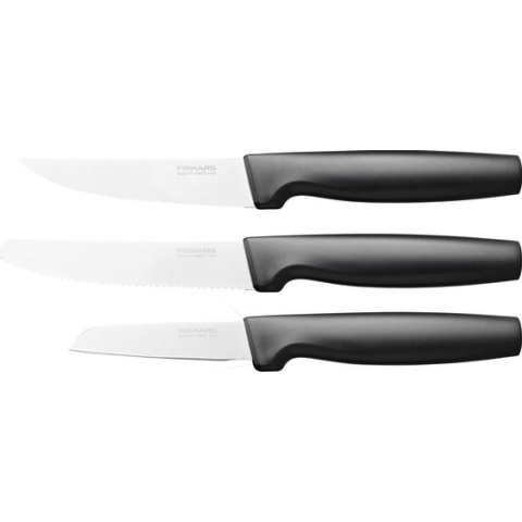 Fiskars Functional Form 3-delige Set Schilmessen - RVS - Softouch Antislipbekleding