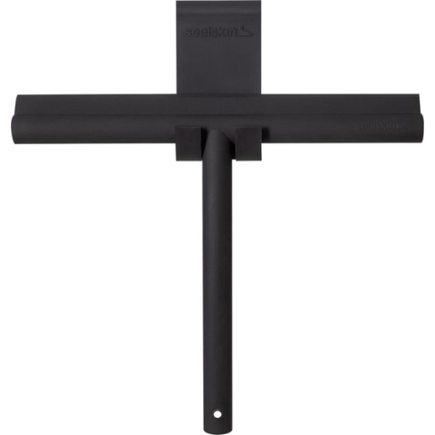 Sealskin Deluxe - Raamwisser inclusief flexibele glashaak - Zwart