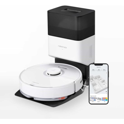 Roborock Q7 Max+ robotstofzuiger 2,97 l Zakloos Wit