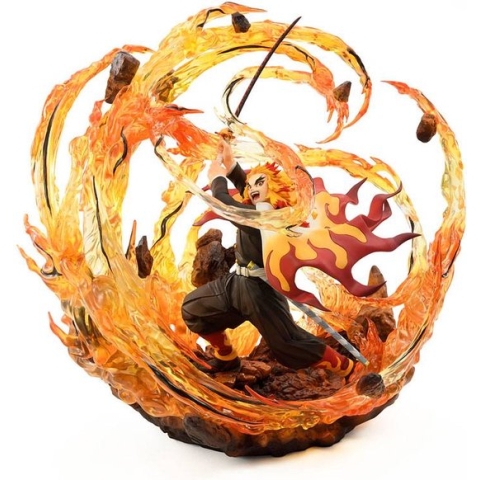 Demon Slayer: Kimetsu no Yaiba Statue 1/8 Kyojuro Rengoku DX Ver. 35 cm