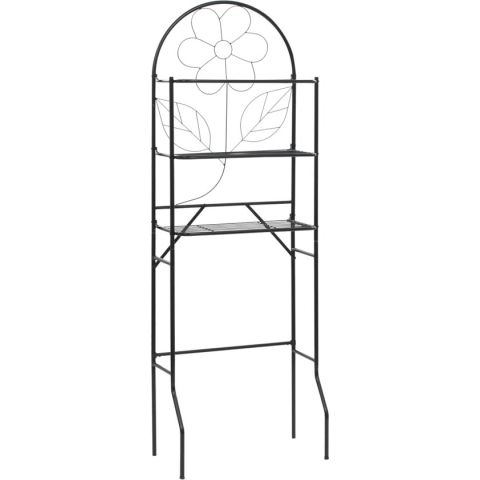 vidaXL-Badkamerrek-60x33x174-cm-zwart