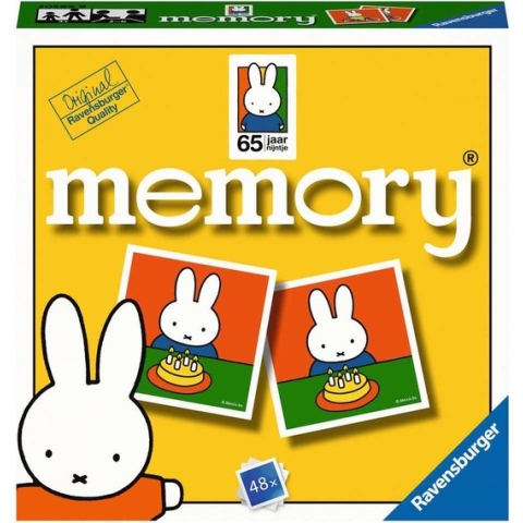 Ravensburger memory® 65 Jaar Nijntje Mini - Kaartspel