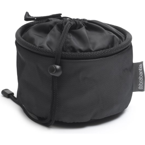 Brabantia Wasknijpertasje - Compact - 18 x 16 cm - Zwart