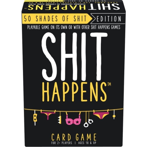 Shit Happens 50 Shades of Shit 18+ - Engelstalig Kaartspel - Partyspel
