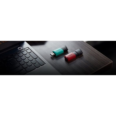 Pendrive Kingston DTXM/256GB Keychain Black Turquoise 256 GB