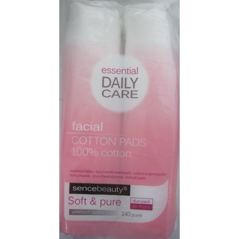 Sencebeauty Wattenschijfjes Duo-Pak - Soft & Pure 140 stuks