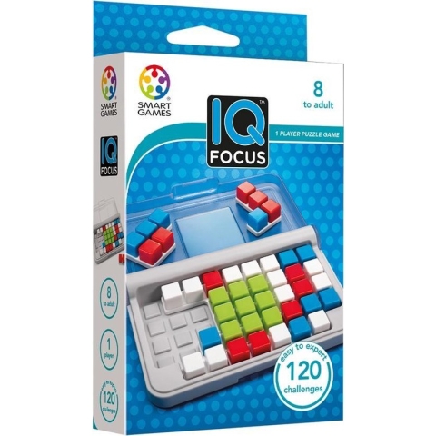 SmartGames - IQ Focus - 120 opdrachten - Denkspel