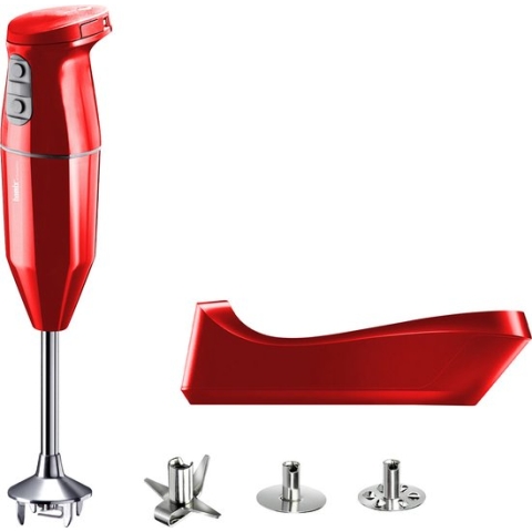 Bamix Cordless staafmixer - Rood - 2 snelheden