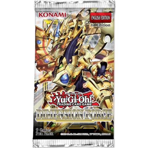 Yu-Gi-Oh! - Dimension Force Booster Pack - yugioh kaarten