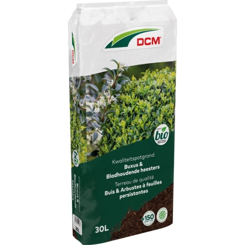 DCM POTGR BUXUS/BLADHOUDENDE HEESTERS 30L