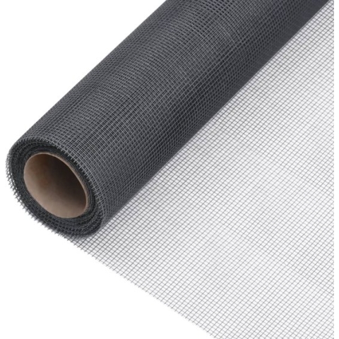vidaXL-Gaas-60x500-cm-glasvezel-grijs
