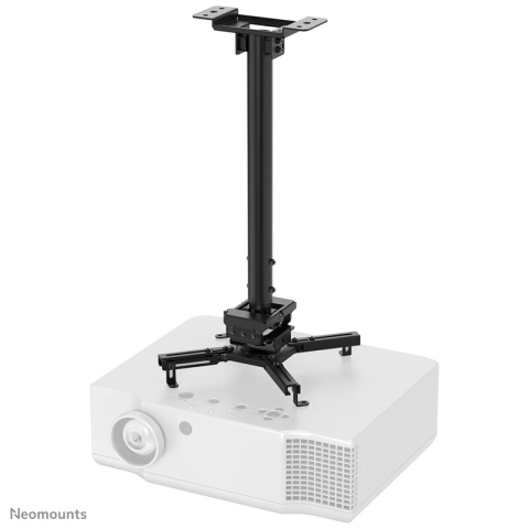 Neomounts CL25-540BL1 Beamer plafondbeugel - h 60,5-90,5 cm - eenvoudige installatie - volledige bewegingsvrijheid