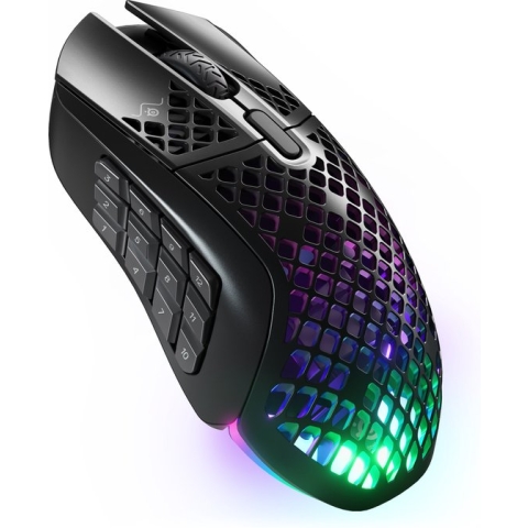 SteelSeries Aerox 9 - Draadloze Gaming Muis - Zwart