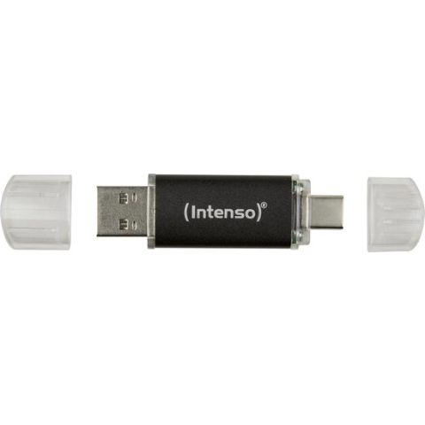 (Intenso) Twist Line USB-stick 64GB - USB-A en USB-C 3.2 Super Speed