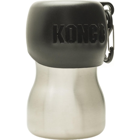 Kong H2O Stainless Steel Water Bottle Black 0,28ltr