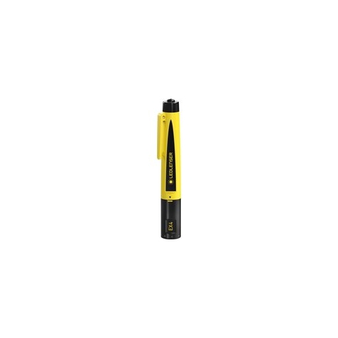 Led Lenser EX4 Pen zaklamp Zwart, Geel