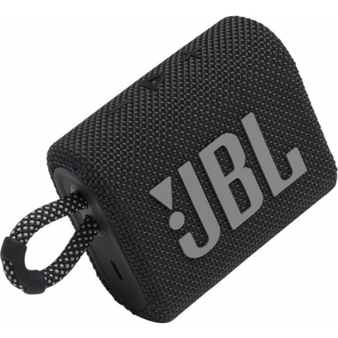 JBL Go 3 - Draadloze Bluetooth Mini Speaker - Zwart