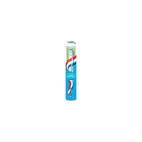 1+1 gratis: Aquafresh Tandenborstel Clean Control Medium