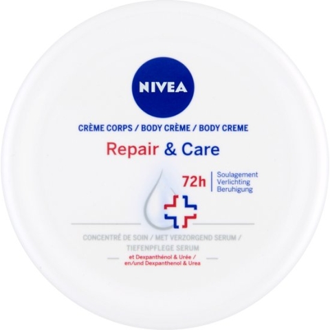 NIVEA Repair & Care Bodycrème - Body Care - Zeer Droge Huid - 72 uur hydraterend - 300 ml