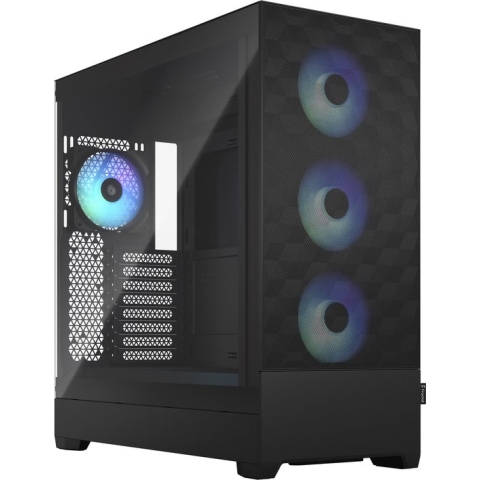 Fractal Design Pop XL Air - ATX - Micro-ATX - Mini-ITX - E-ATX - 2x 2.5", 2x 3.5" - gehard glas - 2x USB 3.2 (Gen1, 5Gb/s) - zwart