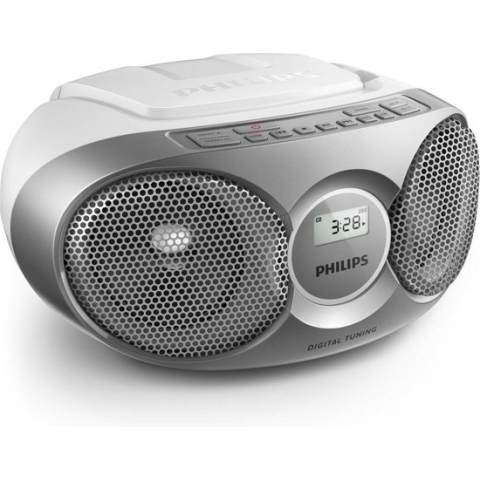 Philips AZ215S - Radio/CD-speler - Grijs