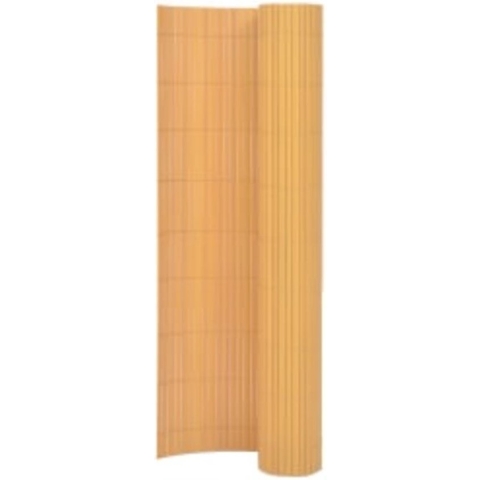 vidaXL-Tuinafscheiding-dubbelzijdig-90x400-cm-geel