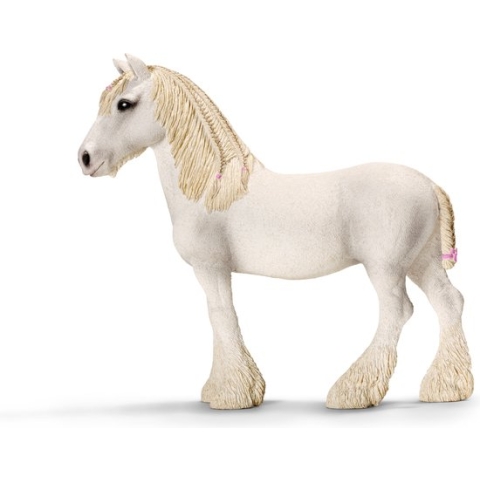 schleich FARM WORLD Shire merrie - Speelfiguur - Kinderspeelgoed voor Jongens en Meisjes - 5 tot 12 jaar - 13735