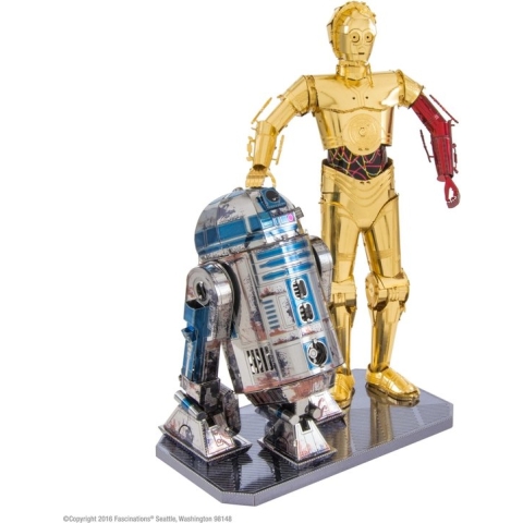 Metal Earth Star Wars R2D2 en C3PO box - 3D puzzel