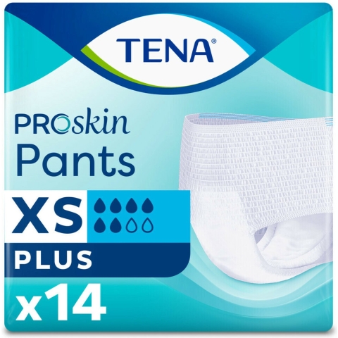 Tena ProSkin Pants Plus X-Small | 14 stuks