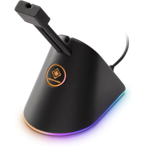 Deltaco Gaming RGB Muis Bungee USB-C - Zwart