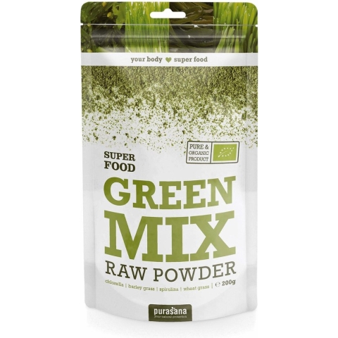 Purasana Green Mix Poeder Bio 200 gr