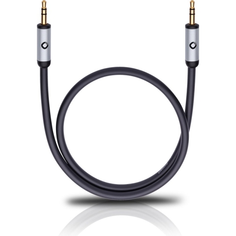 Oehlbach Mobiele audiokabel, 3,5 mm jack naar 3,5 mm jack lengte 3 meter