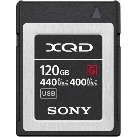 SONY 120GB XQD G-Series geheugenkaart  440MB/s