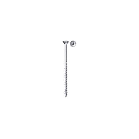 Fischer 670376 spaanplaatschroef Power-Fast II 5,0 x 50 TX20 - verzonken kop - deeldraad - blauw verzinkt (200st)