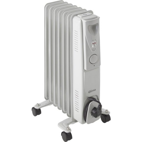 Qlima EOR 2015 - Elektrische Olie gevulde Radiator - 1500 Watt - Instelbare Thermostaat
