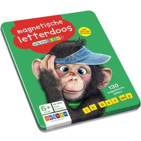 Veilig leren lezen edutainment - Magnetische letterdoos Veilig leren lezen