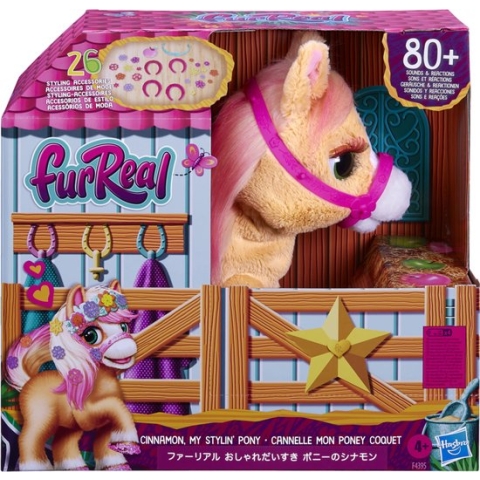 FurReal Cinnamon Mijn Styling Pony - Interactieve knuffel