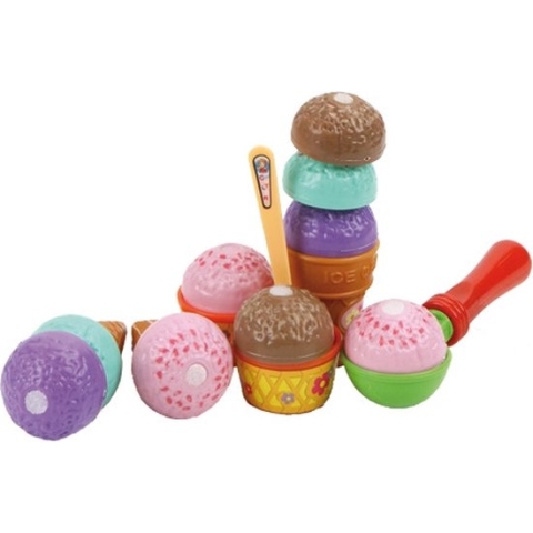 Basic Voedsel IJsset - Speelgoedeten & -drinken - Multicolor