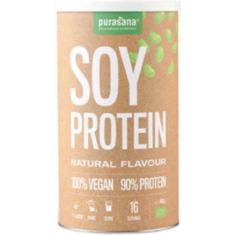 Purasana Vegan Proteine Soya Natuur Bio 400 gr