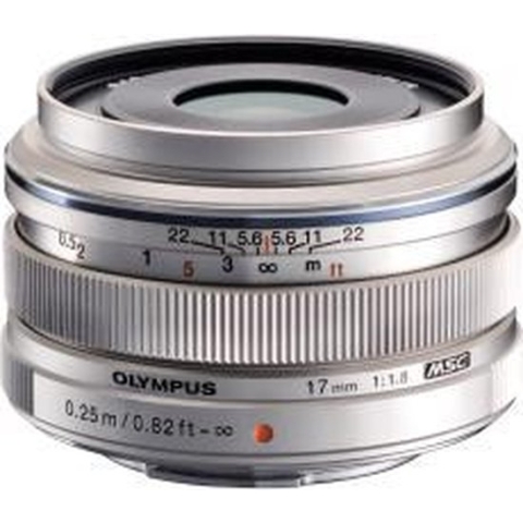 Olympus M.Zuiko - 17mm f/1.8 - Zilver