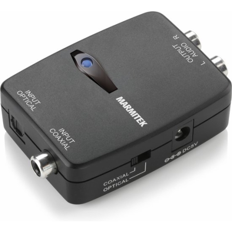 Marmitek Audio Adapter - Connect DA21 - Audio Converter Digitaal naar Analoog stereo audio
